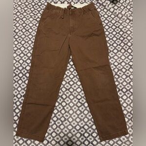 Brown Casual Pants